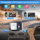 10.26 " Wireless Carplay Screen with 4K Dash Cam & 1080P Rear Cam