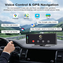 10.26 " Wireless Carplay Screen with 4K Dash Cam & 1080P Rear Cam