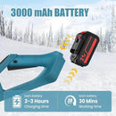 12 inches Cordless Snow Shovel with 2 Batteries