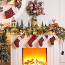 2 In 1 Adjustable Christmas Garland and Stocking Hanger
