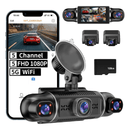 5 Channel 360° Dash Camera with WiFi