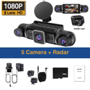5 Channel 360° Dash Camera with WiFi