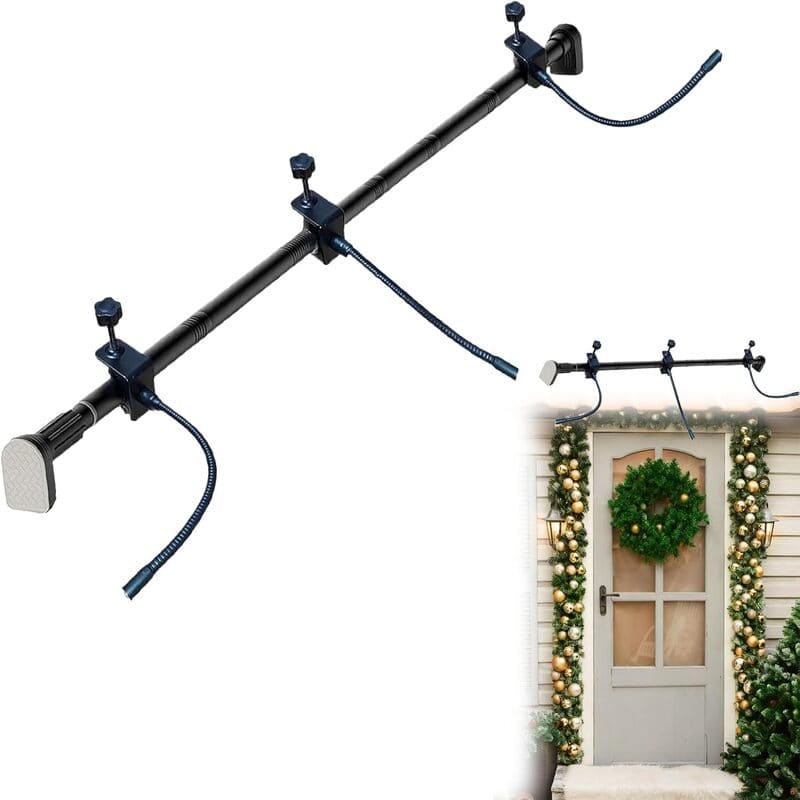 Adjustable Christmas Garland Hanger for Front Door