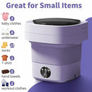 15L Foldable Washing Machine with Blue Light & UV Sterilization