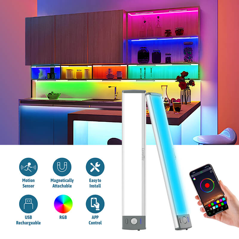 RGB Motion Sensor Cabinet Light