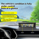 Solar Tire Pressure Monitor System with 6 Sensors