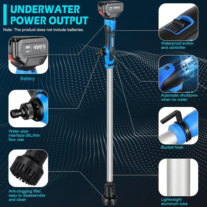 Cordless Stick Water Transfer Pump