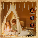 24 PCS Floating Candles with Wand Remote & Holiday Tattoo Sticker Set