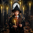 24 PCS Floating Candles with Wand Remote & Holiday Tattoo Sticker Set