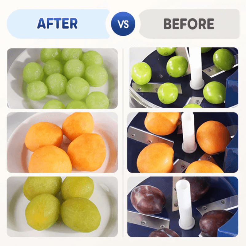 Automatic Fruit and Vegetable Peeler Machine