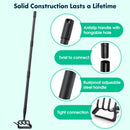 2-in-1 Hoe and Rake Garden Tool