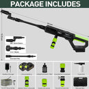 1200PSI Cordless Pressure Washer Pro with 2 Batteries