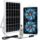 25W Solar Exhaust Fans