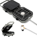 2 Burner Foldable Camping Stove