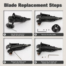 2 in 1  Mini Pneumatic Chamfering Tool