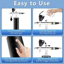 32PSI Compressor Airbrush Kit