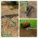 67 Inches Thatch Rake for Lawns