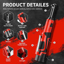 Electric Ratchet Wrench with 2 Batteries