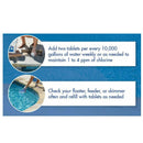 15 PCS 3 Inch Pool Chlorine Tablets for Solar Pool Chlorine Floater