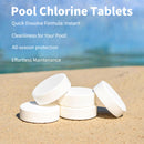 15 PCS 3 Inch Pool Chlorine Tablets for Solar Pool Chlorine Floater
