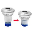 Solar Pool Chlorine Floater with Colorful Light