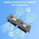 25W Solar Exhaust Fans