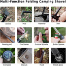 25 in 1 Survival Multi-Tool Shovel Kit
