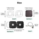 2 Burner Foldable Camping Stove