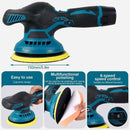 Cordless Car Buffer Polisher with 2 Batteries