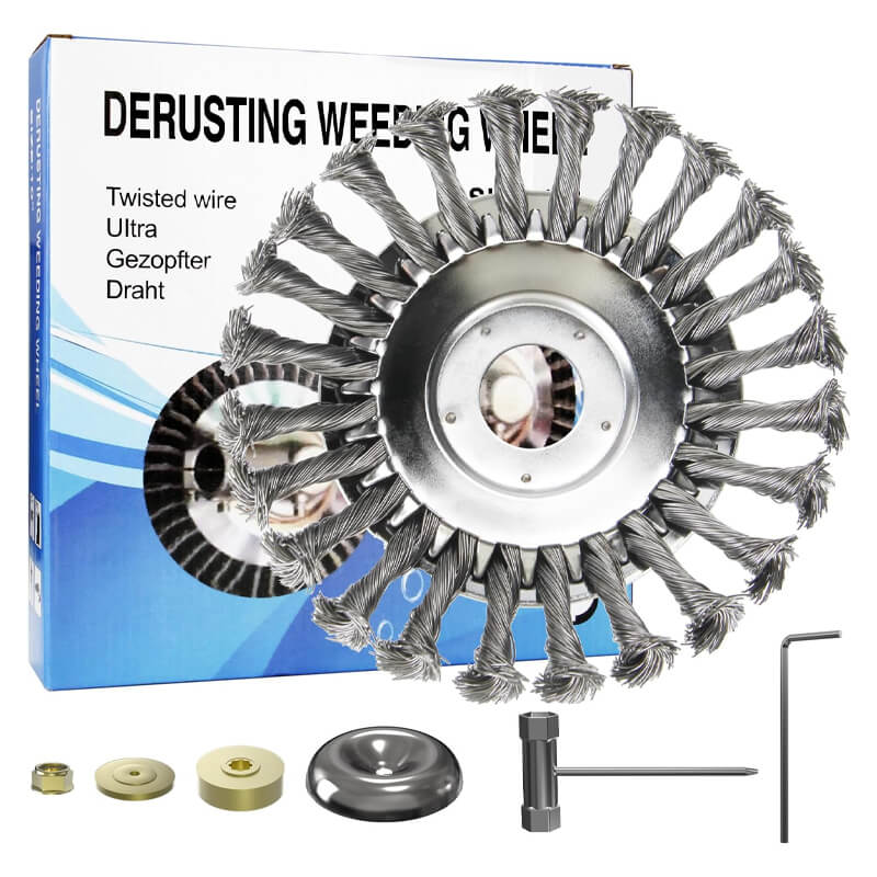 6 inch Universal Metal Trimmer Head for 4 in 1 Weed Eater Pro