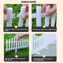 8 Pack Solar Garden Fence Light