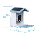 Solar Smart Bird Feeder with Camera