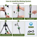 Outdoor Standing Misters with Tripod