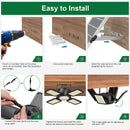 1500LM Solar Shed Light