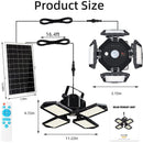 1500LM Solar Shed Light