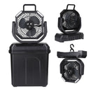 4 in 1 Mist Camping Fan with 6L Bucket
