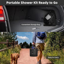 Camping Shower Kit with 5 Gallons Foldable Bucket