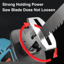 Cordless Reciprocating Saw with 2 Batteries