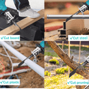 Cordless Reciprocating Saw with 2 Batteries