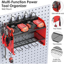 8-Outlet Power Tool Organizer Wall Mount
