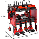 8-Outlet Power Tool Organizer Wall Mount