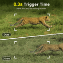4G Cellular Trail Camera with Solar Panel, 4K Ultra HD