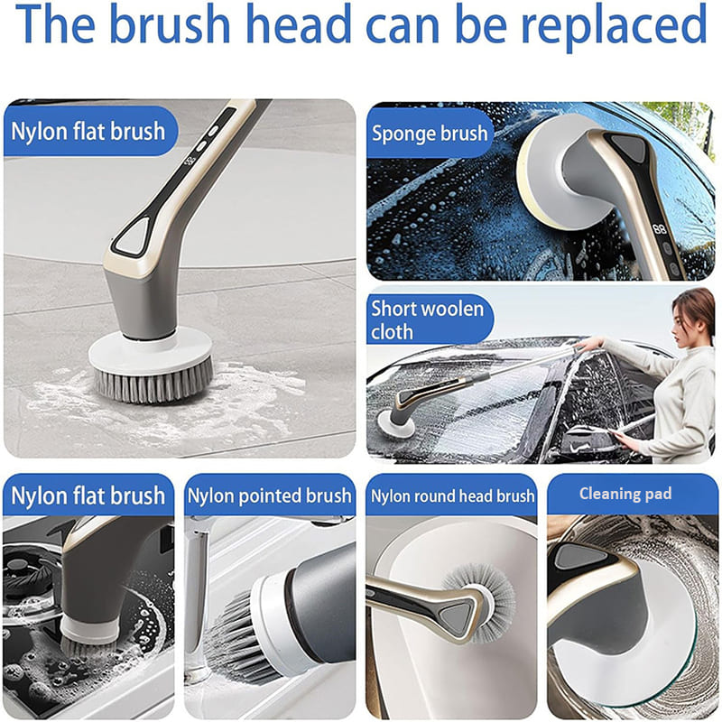 7- in- 1 Electric Spin Scrubber Pro