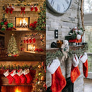 2 In 1 Adjustable Christmas Garland and Stocking Hanger