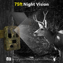 4G Cellular Trail Camera with Solar Panel, 4K Ultra HD